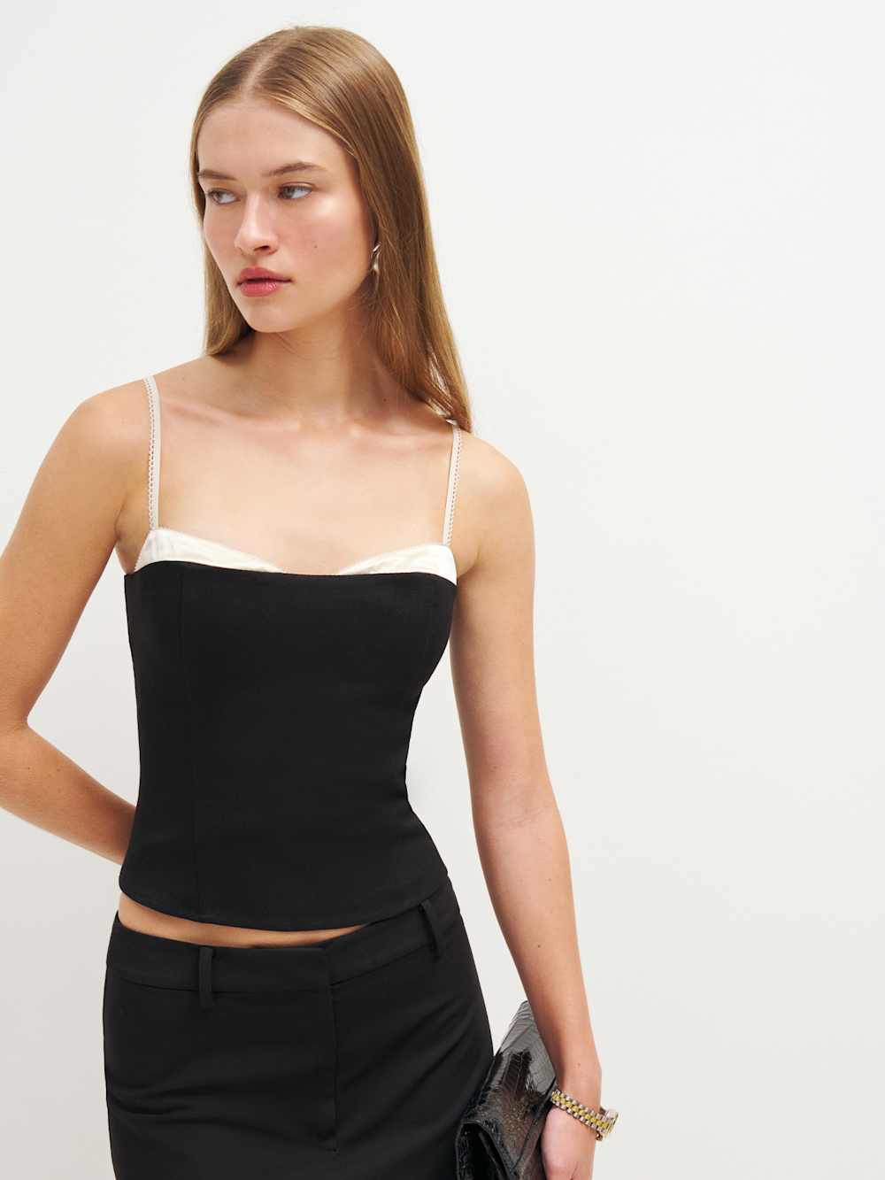Reformation Melanie Top - Black