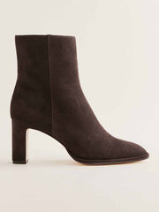Reformation Gillian Ankle Boot - Boss Suede