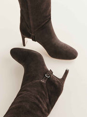Reformation Gaelle Knee Boot - Boss Suede