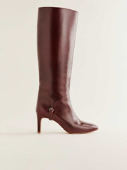 Reformation Gaelle Knee Boot - Ruby