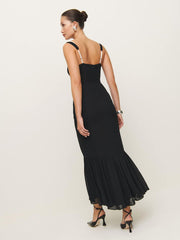 Reformation Irisa Dress - Black