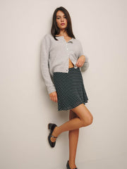 Reformation Brandy Skirt - Caviar Dot