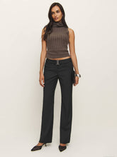 Reformation Cherie Pant - Black Stripe