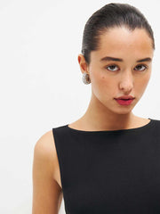 Reformation Nataly Knit Dress - Black