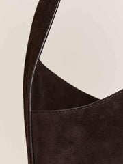 Reformation Small Silvana Bucket Bag - Boss Suede