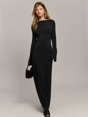 Reformation Aurelio Knit Dress - Black