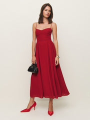 Reformation Jaelyn Dress - Sangre