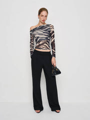 Reformation Elio Knit Top - Bronco