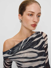 Reformation Elio Knit Top - Bronco