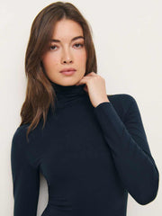 Reformation Cordelia Knit Bodysuit - Midnight