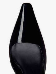 Reformation Natasha Pump - Black Patent