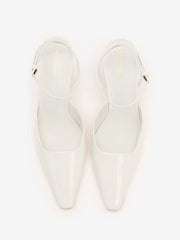 Reformation Natasha Pump - White Patent