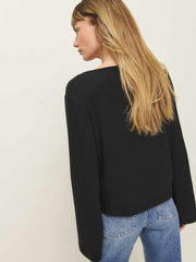 Reformation Eternity Knit Top - Black