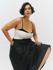 Reformation Lucy Skirt Es - Black