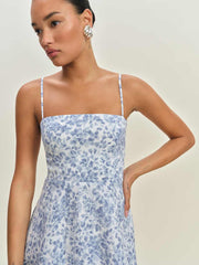 Reformation Monette Linen Dress - Chloe