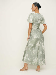 Reformation Vida Satin Dress - Vendela