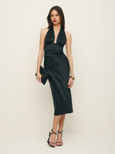 Reformation Millicent Silk Dress - Black