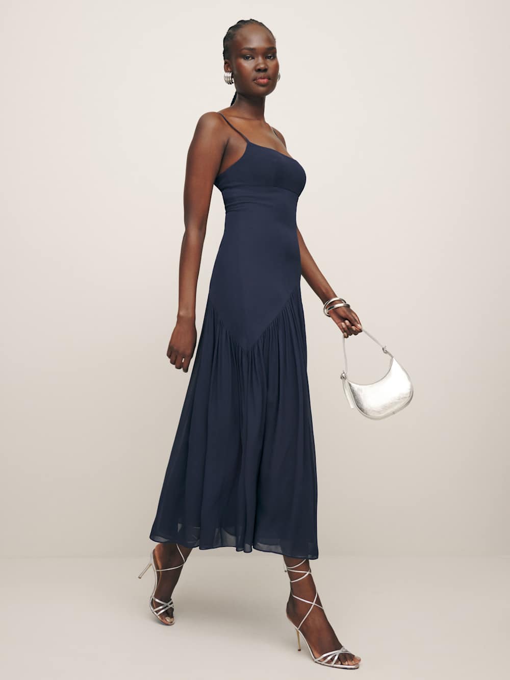 Reformation Catana Dress - Navy