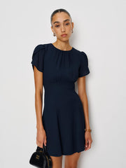 Reformation Lula Dress - Navy