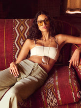 Reformation Monaco Bikini Top - Fior Di Latte