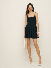 Reformation Dakota Knit Dress - Black