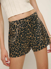 Reformation Chloe Silk Short - Leo