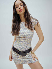 Reformation Soleil Knit Dress - Carnival