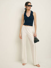 Reformation Austine Knit Top - Midnight