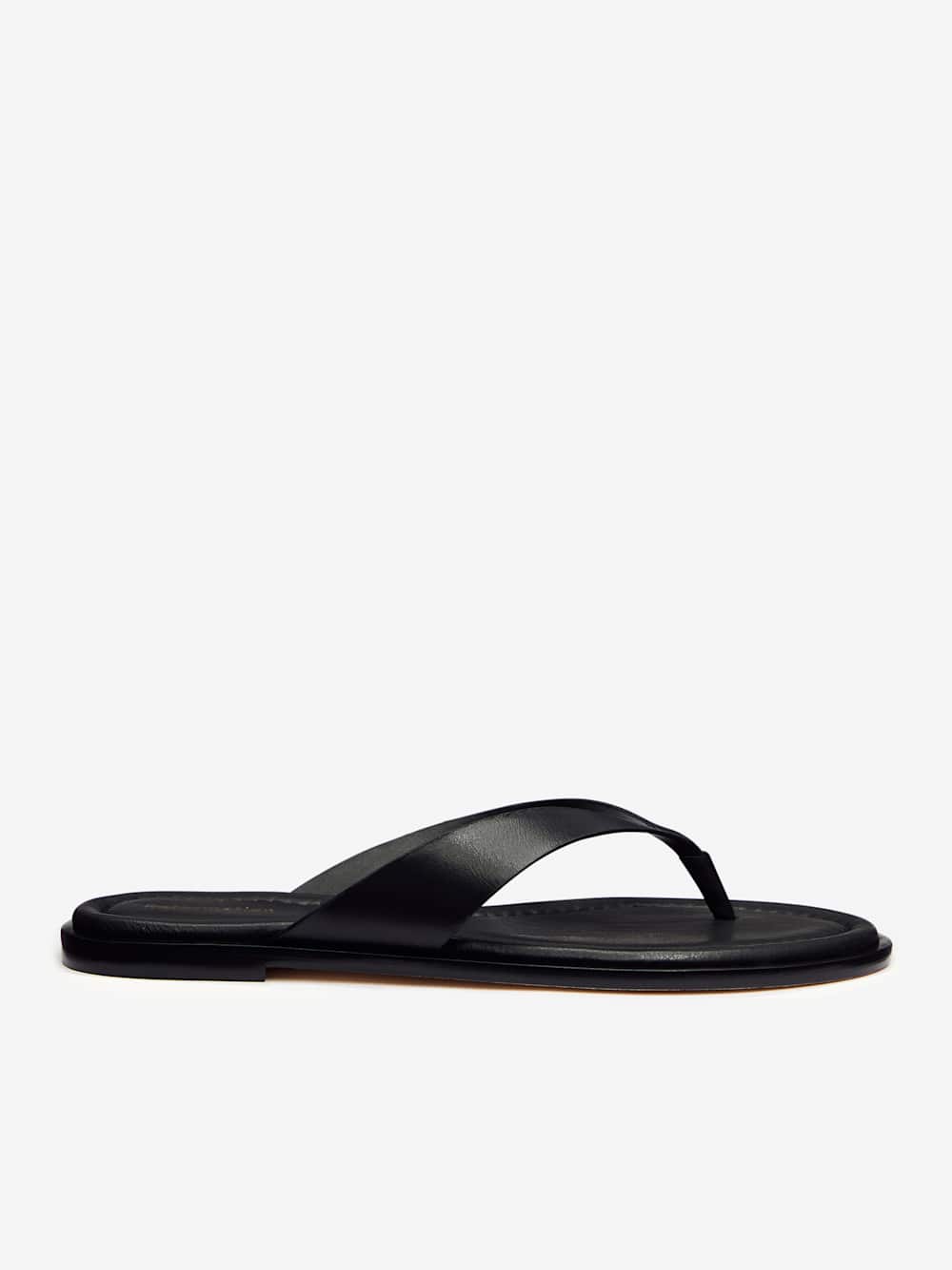 Reformation Jessie Thong Sandal - Black Black