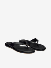 Reformation Jessie Thong Sandal - Black Black