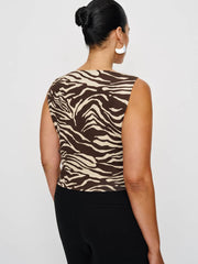 Reformation Dusk Knit Top Es - Stampede
