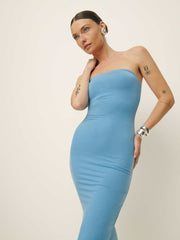 Reformation Etta Knit Dress - Capri