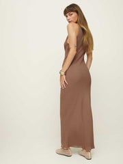 Reformation Siana Dress - Mink