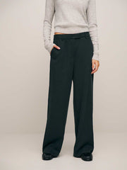 Reformation Petites Carter Mid Rise Pant - Black