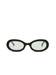 Reformation Coline Sunglasses - Black/blue
