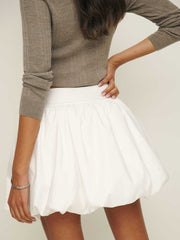 Reformation Brynn Skirt - White