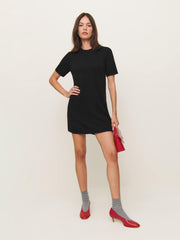 Reformation Gracelynn Pump - Scarlet Leather