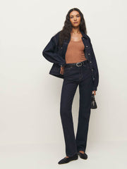 Reformation Fiore Knit Top - Toffee