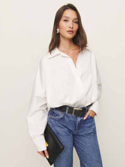 Reformation Leah Bodysuit - White