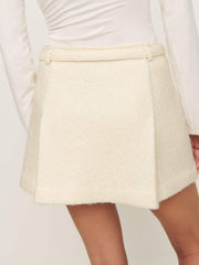 Reformation Rory Skirt - Cream