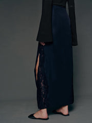 Reformation Noah Skirt - Navy