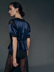 Reformation Wayne Top - Navy