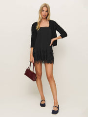 Reformation Cleodora Dress - Black