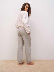 Reformation Skye Boyfriend Sweatpant - Heather Grey