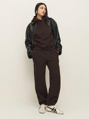 Reformation Skye Boyfriend Sweatpant - Mole