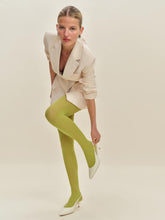 Reformation Swedish Stockings Svea Sheer Tights - Apple Green