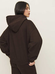 Reformation Tessa Hoodie - Mole