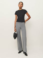 Reformation Max Slim Tee - Black