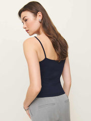 Reformation Avi Tank - Midnight