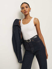 Reformation Olive Tank - White